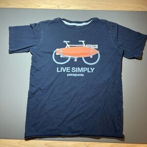 Patagonia Charcoal Crew Neck Tee